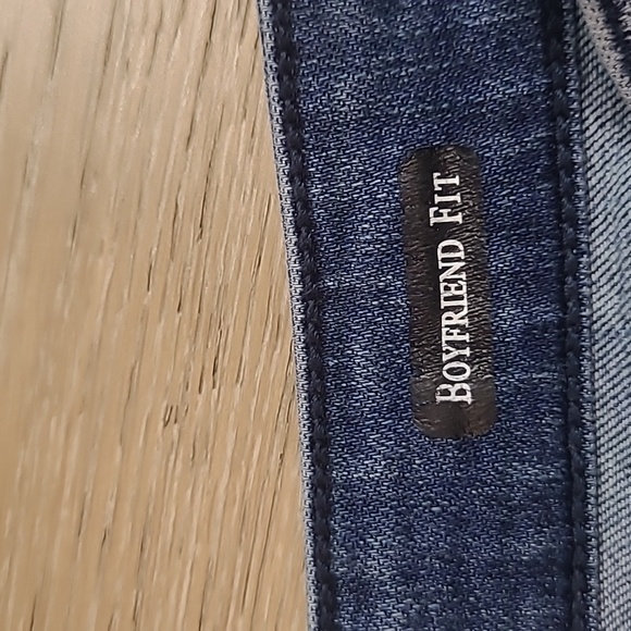 Judy Blue Jeans Women's sz 5/27 Boyfriend Fit Mid Rise Distressed Denim Jeans - Picture 8 of 15